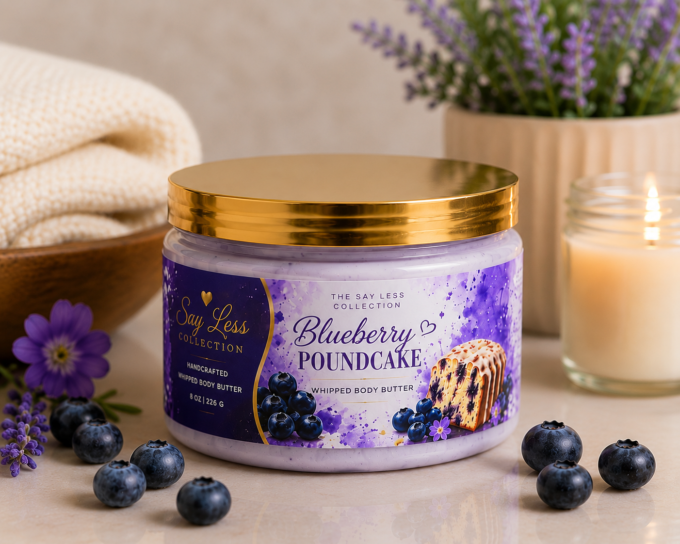 Blueberry Poundcake Body Butter