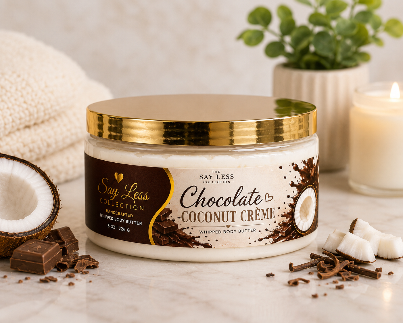 Chocolate Coconut Creme Glow Butter